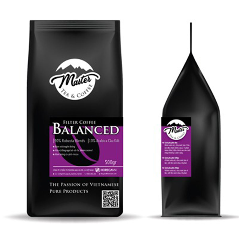 Cà Phê Bột Master Pha Phin BALANCED 500g