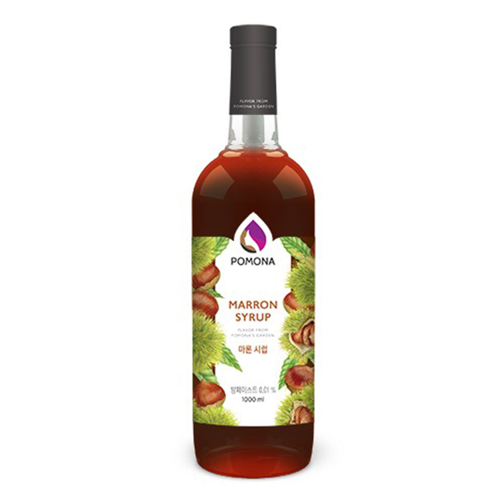 Siro Hạt Dẻ 1000ml - Pomona Marron Syrup