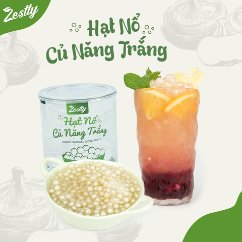 Hạt Nổ Củ Năng Trắng Zestty (Bịch) 3