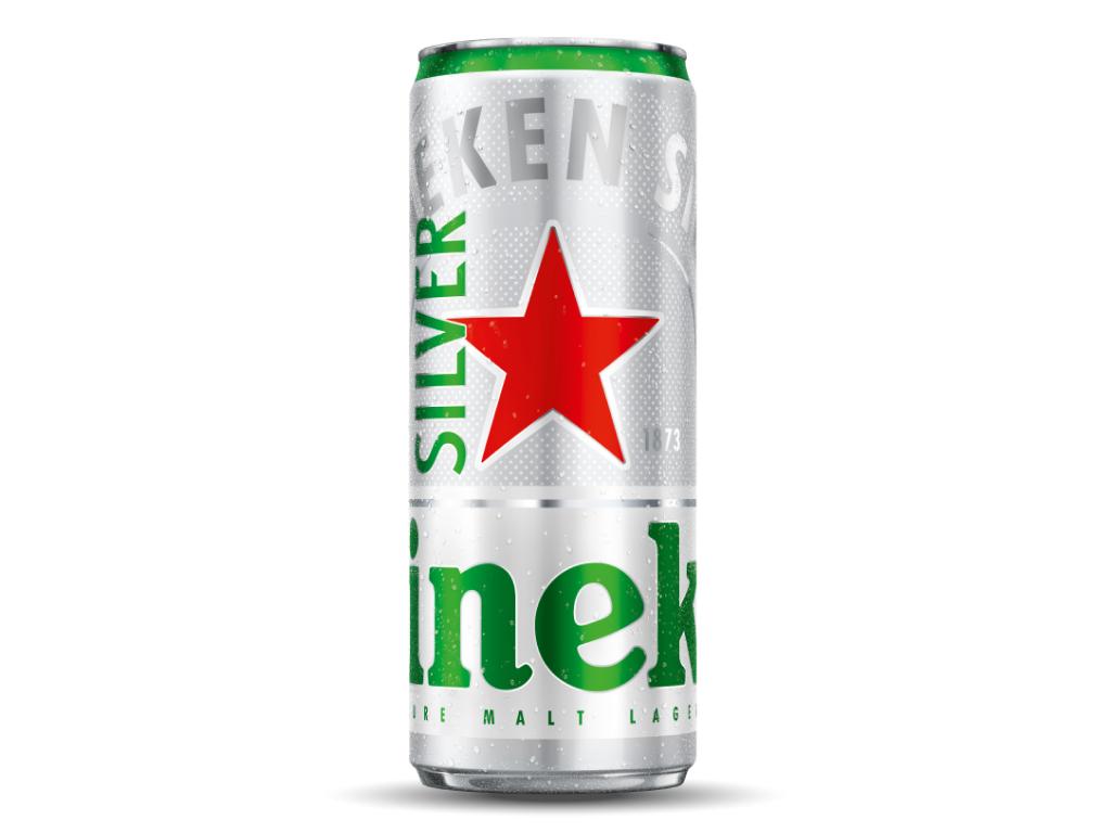 Thùng 24 lon Bia Heineken Silver 330ml 2