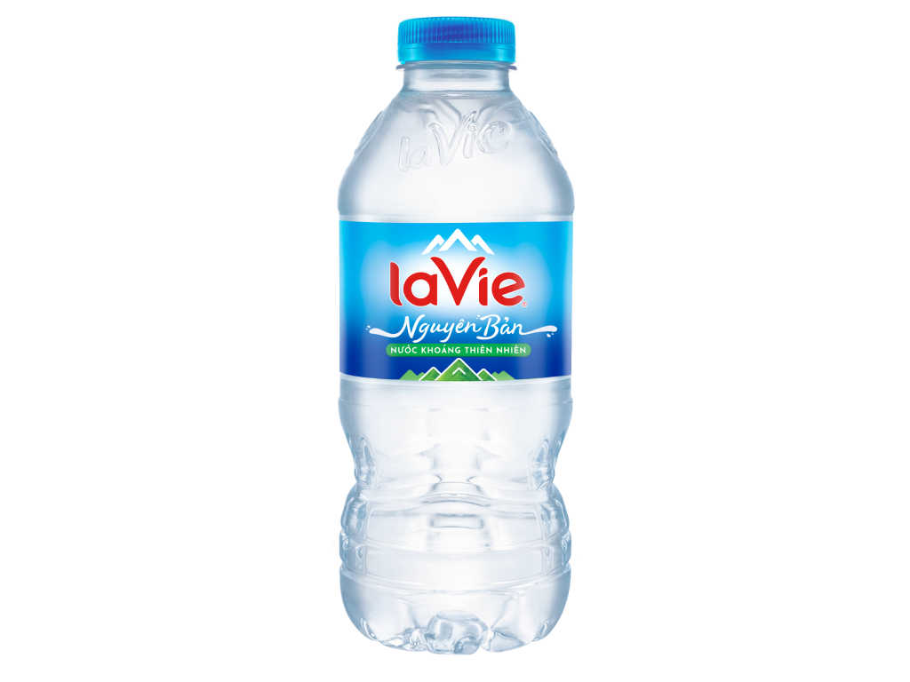 Thùng 24 chai nước khoáng La Vie 350ml 2