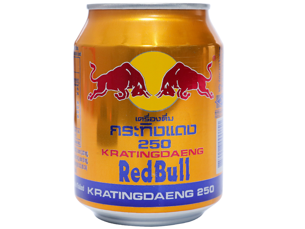 Thùng 24 lon nước tăng lực Redbull Thái 250ml 2