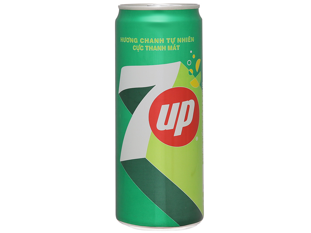 Thùng 24 lon nước ngọt 7 Up vị chanh 320ml 2