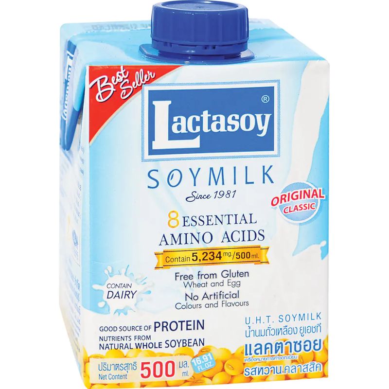 Sữa đậu nành Lactasoy, 500ml