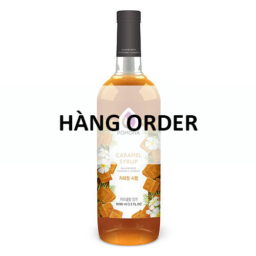Siro Caramel 1000ml - Pomona Caramel Syrup
