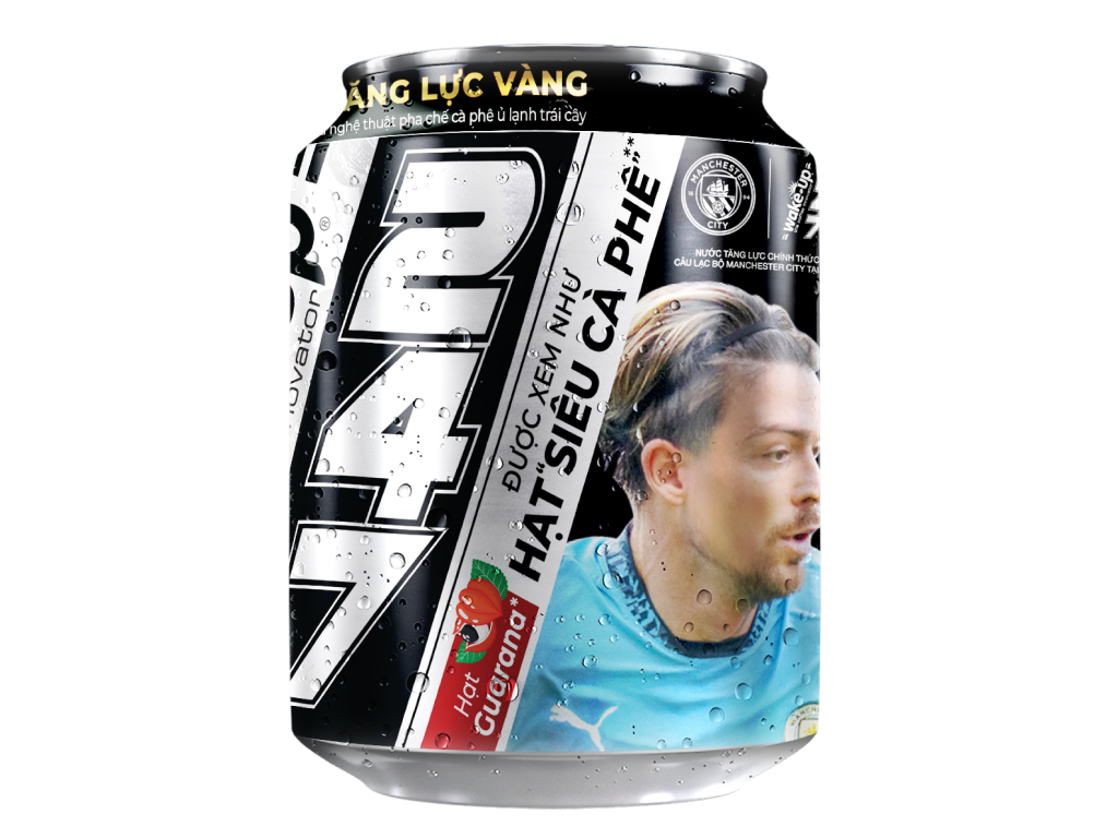 Thùng 24 lon nước tăng lực Wake Up 247 Amazon Guarana 250ml 2