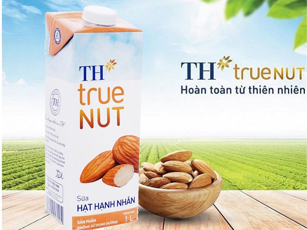  Sữa hạt TH True Nut hạnh nhân, 1 lít (Hộp) 4