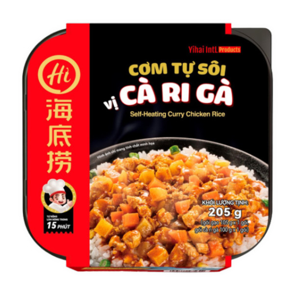 Cơm tự sôi vị cà ri khoai tây Haidilao, 205g