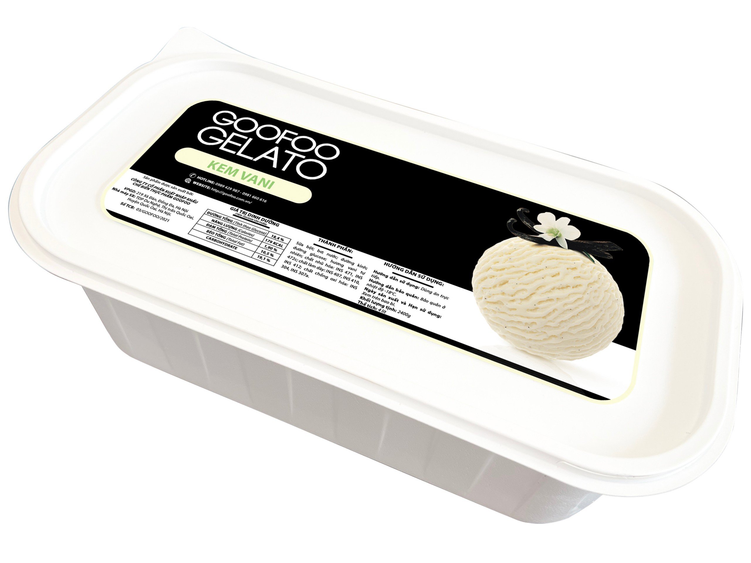 Kem Vani Goofoo Gelato 4000ml