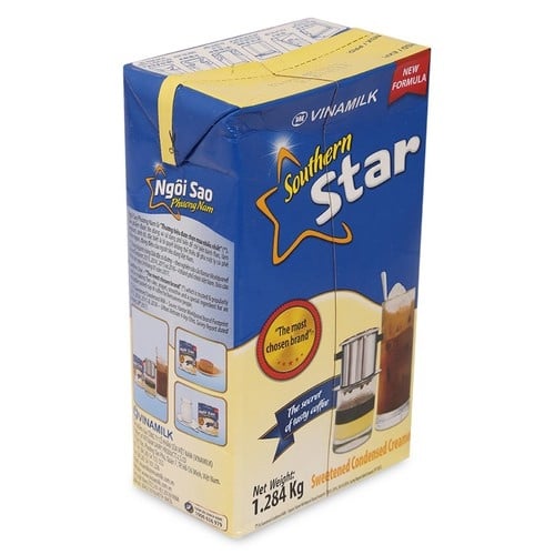 Sữa Đặc Có Đường Ngôi Sao Phương Nam Xanh Dương 1.284Kg (Hộp) 2