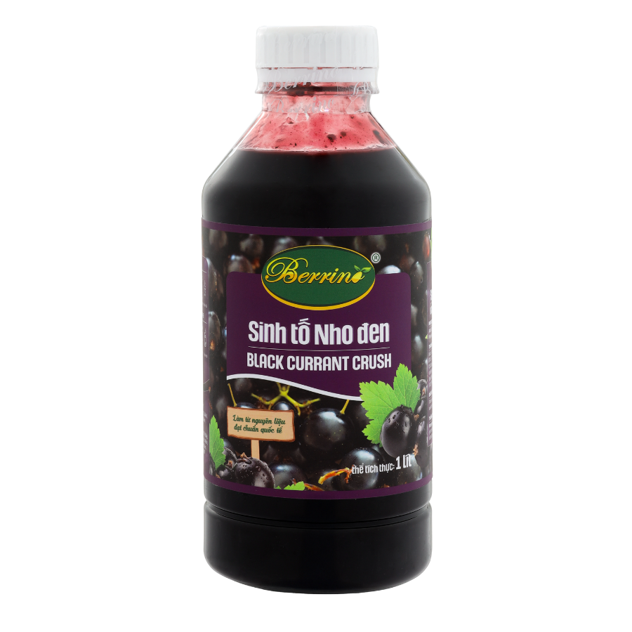 Mứt Sinh Tố Berrino Nho Đen 1000ml