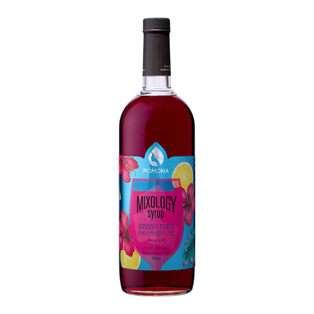 Siro Hoa Dâm Bụt 1000ml - Pomona Hibiscus Syrup