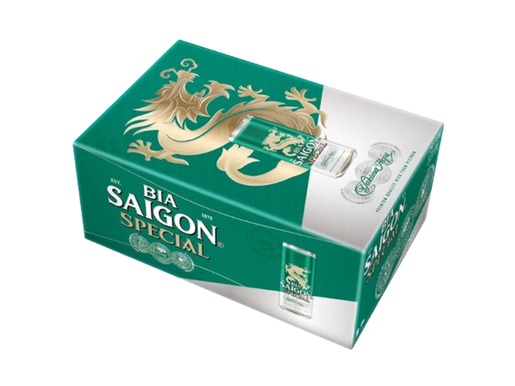 Thùng 24 lon Bia Sài Gòn Special Sleek 330ml