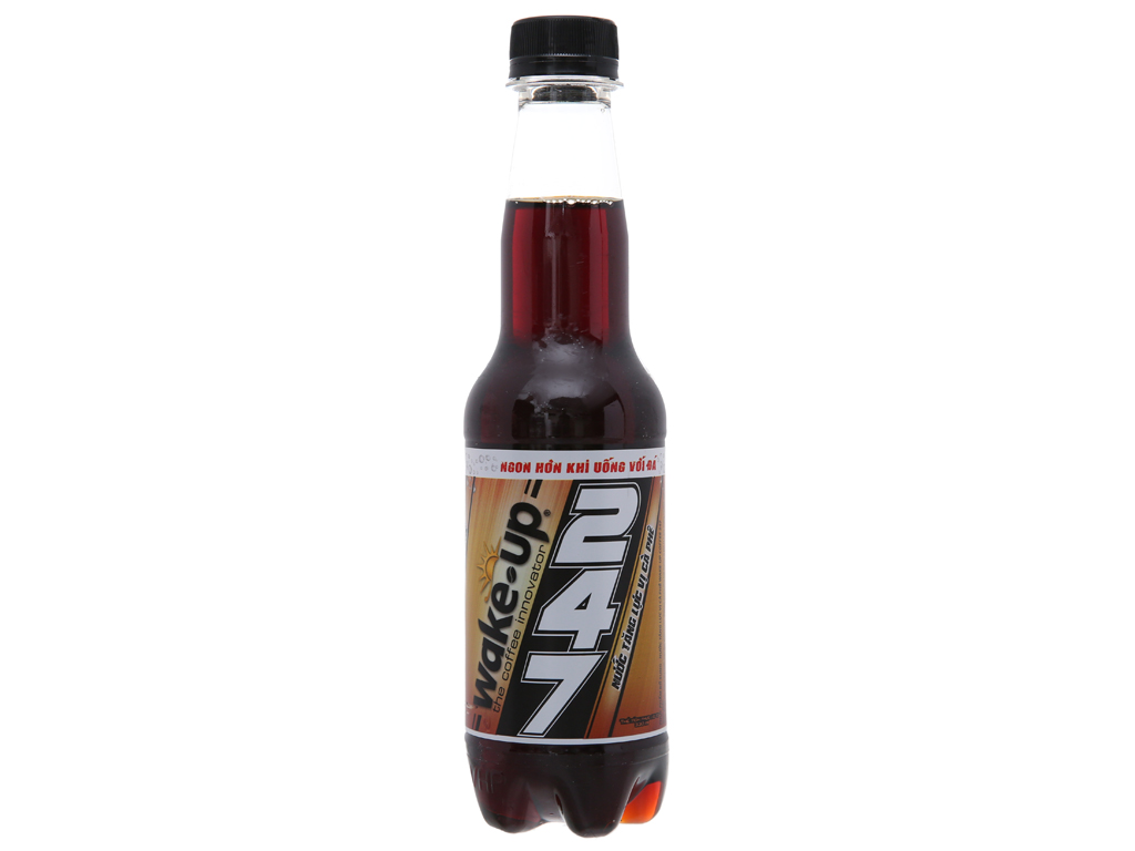 24 chai nước tăng lực Wake Up 247 vị cà phê 330ml 2