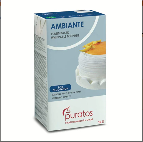 Kem Béo Thực Vật Ambiante Puratos 1L - Puratos Ambiante Topping Cream (White)