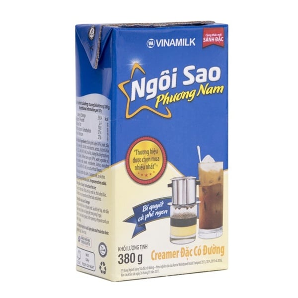 Sữa Đặc Có Đường Ngôi Sao Phương Nam Xanh Dương 1.284Kg (Hộp)