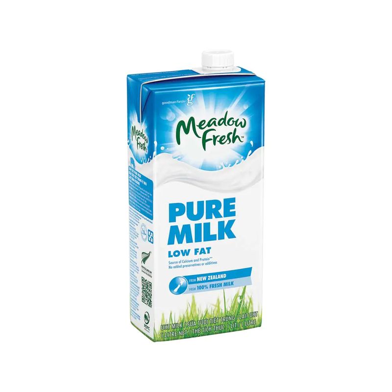 Sữa tiệt trùng Meadow Fresh ít béo, 1 lít