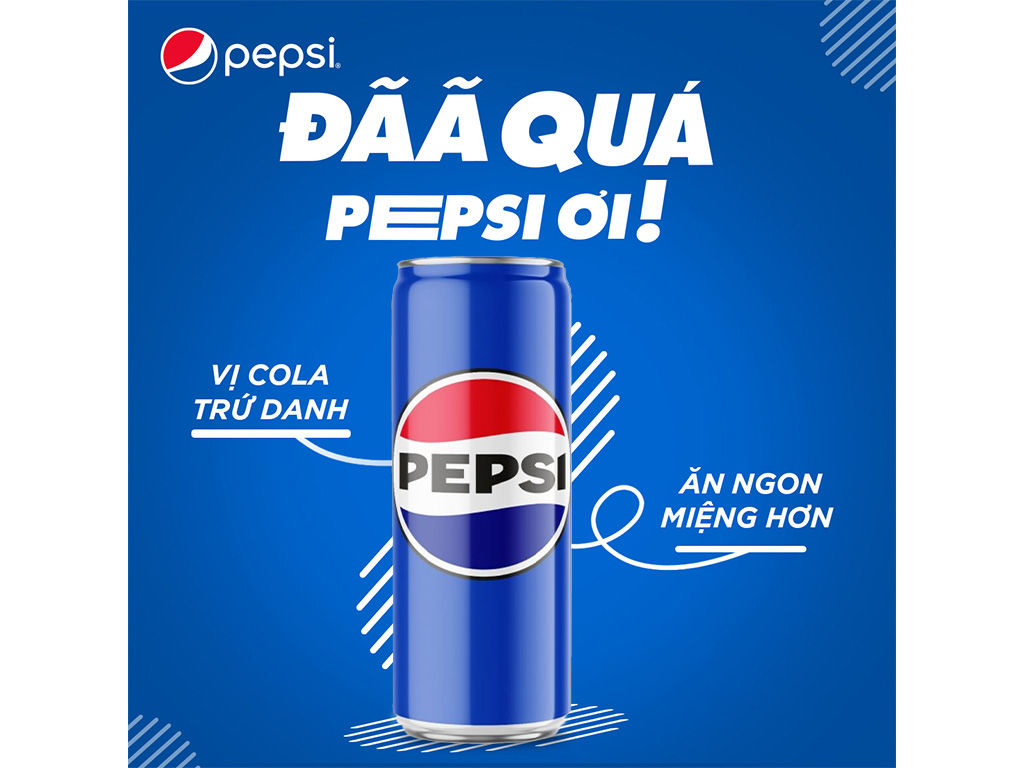 Thùng 24 lon nước ngọt Pepsi Cola 320ml 3