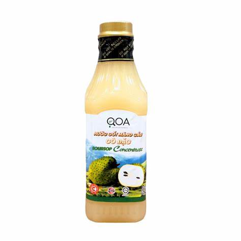Nước Cốt Cô Đặc Mãng Cầu QOA - 1000g