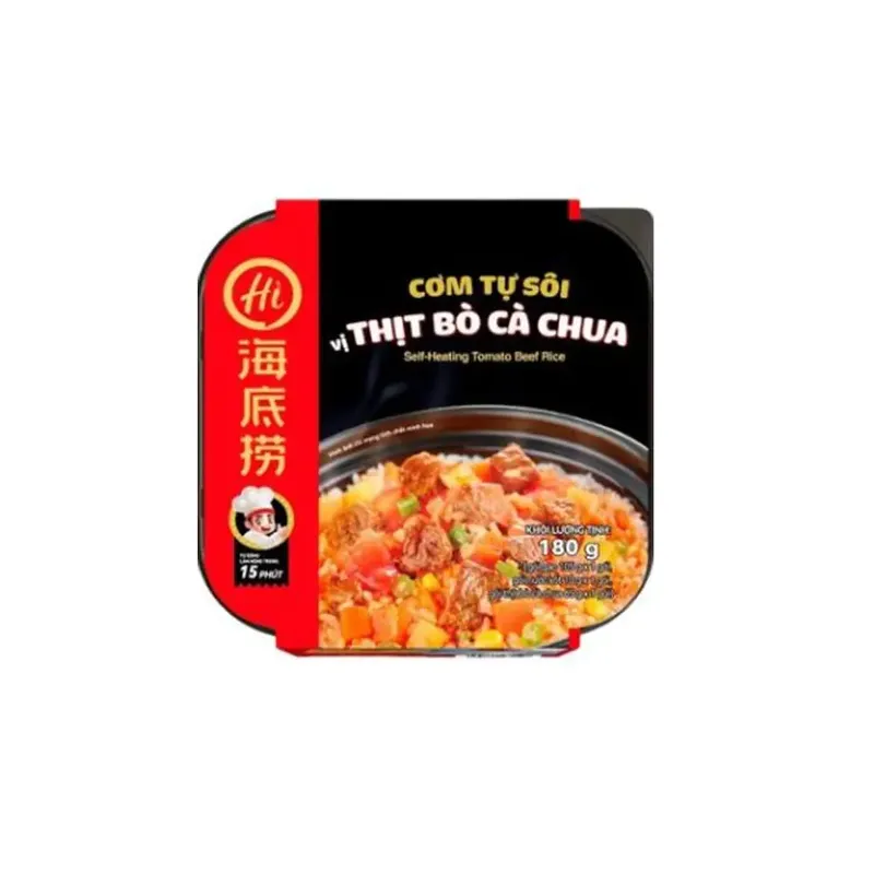 Cơm tự sôi vị thịt bò cà chua Haidilao, 180g