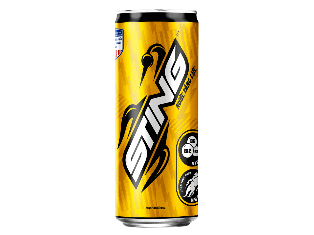 24 lon nước tăng lực Sting Gold 320ml 2