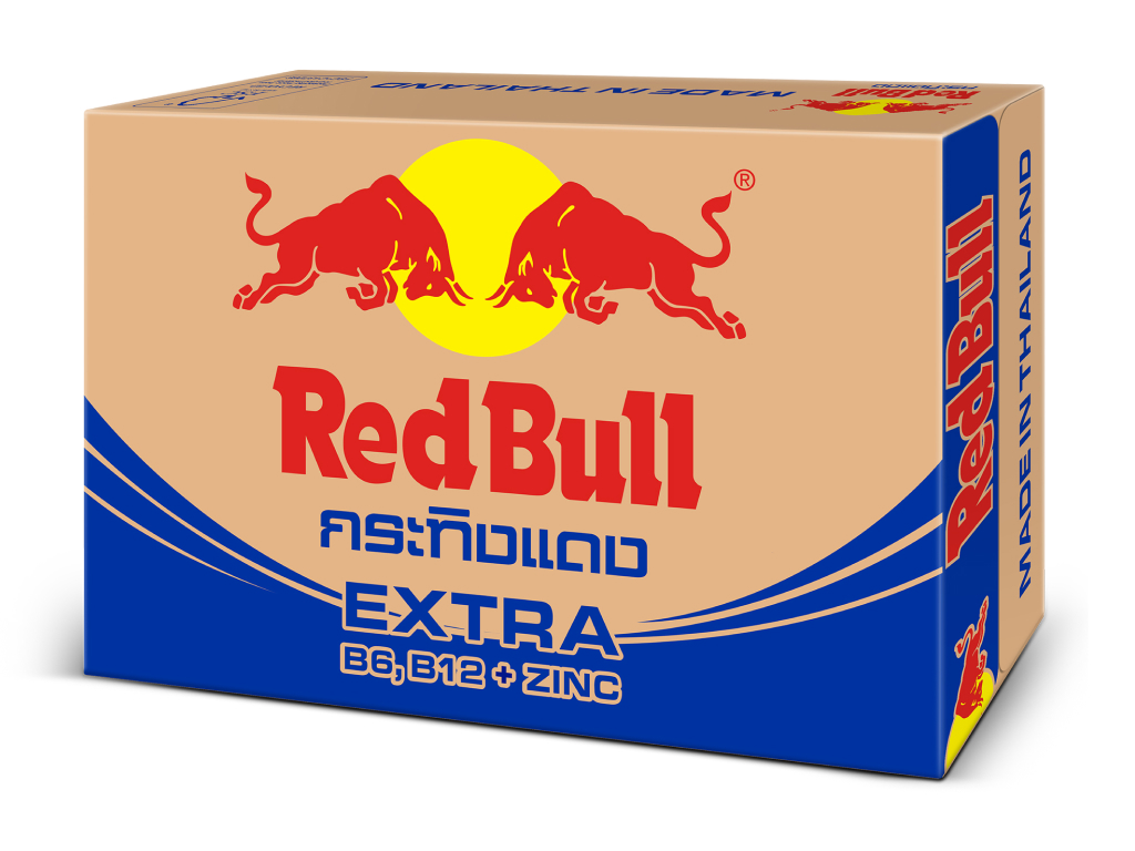 Thùng 24 lon nước tăng lực Redbull Thái kẽm và vitamin 250ml