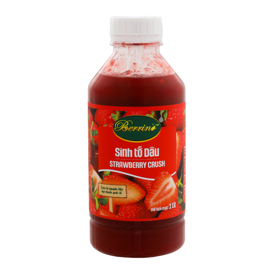 Mứt Sinh Tố Berrino Dâu 1000ml