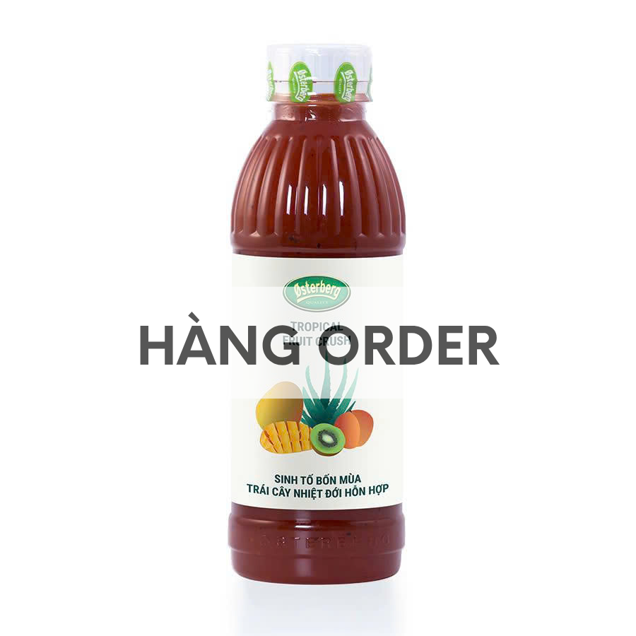 Mứt Sinh Tố Osterberg Trái Cây Nhiệt Đới Hỗn Hợp 1000ml