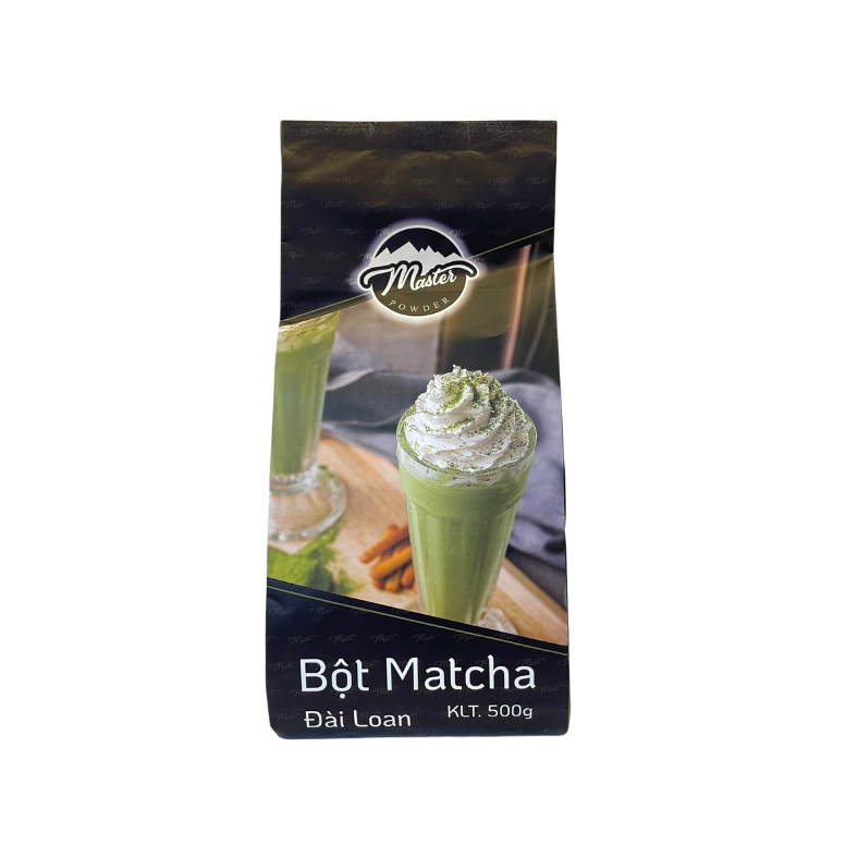 Bột Matcha Đài Loan Master 500gr Cao Cấp - Màu Đẹp, Hương Thơm Chuẩn