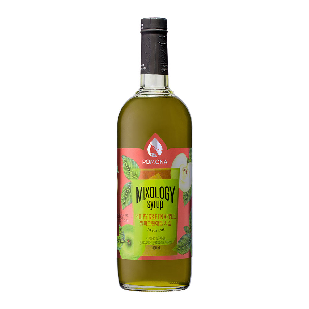Siro Táo Xanh 1000ml - Pomona Pulpy Green Apple Syrup