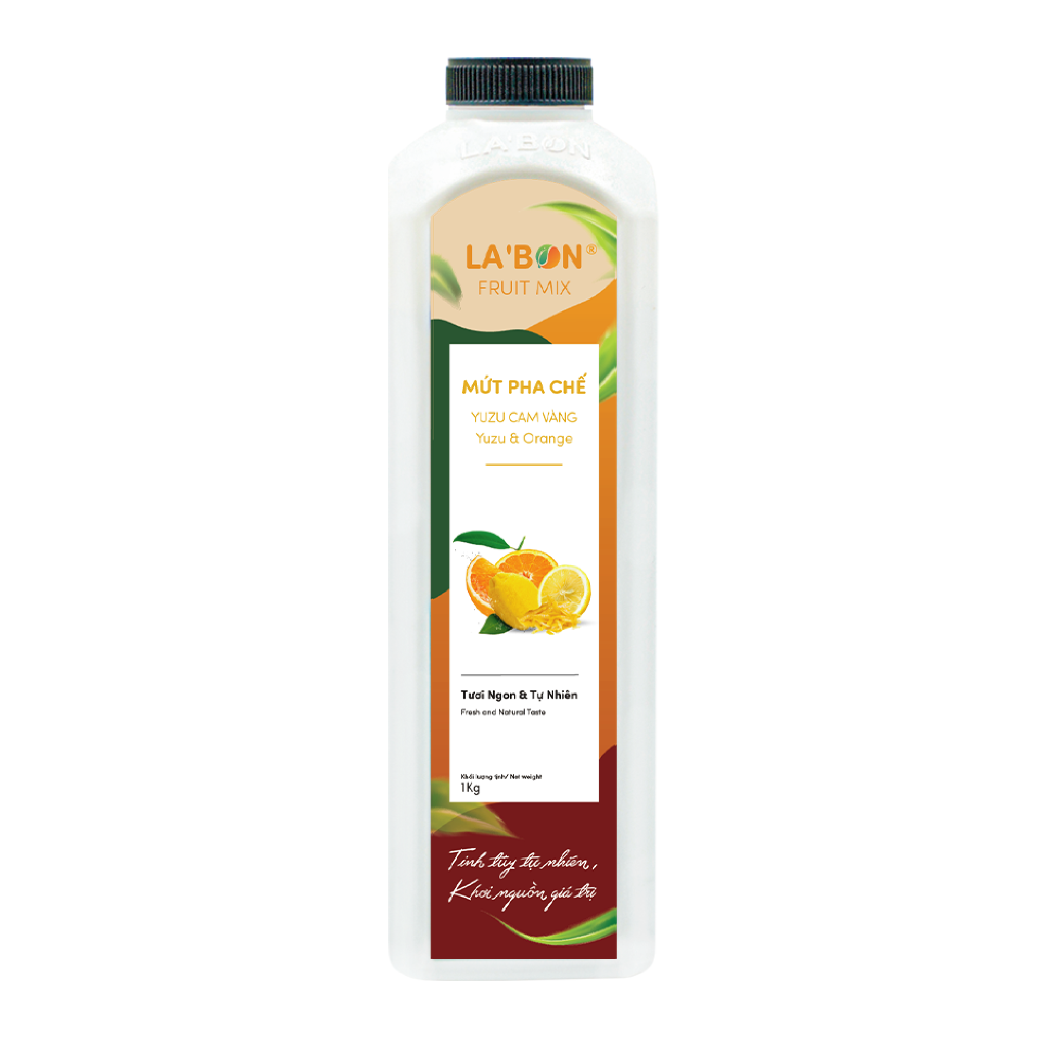 Mứt Pha Chế Yuzu Cam Vàng LA'BON 1kg