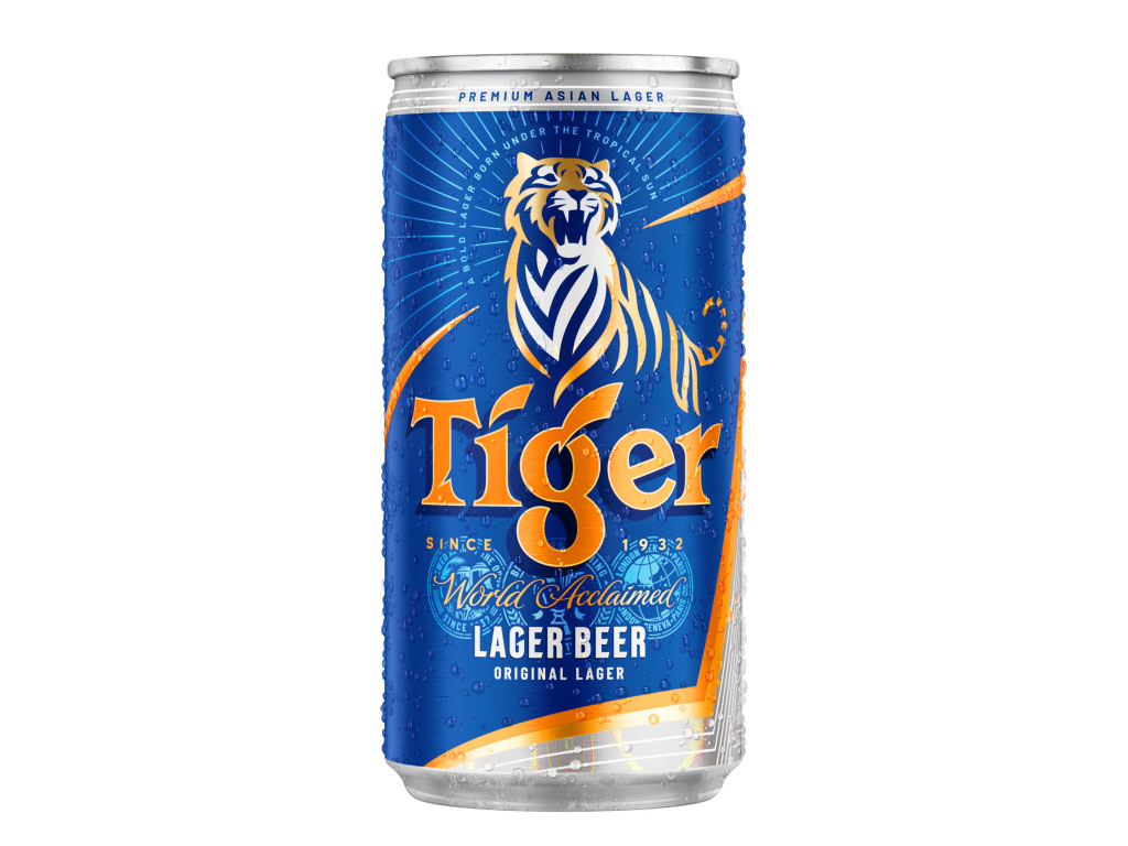 Thùng 24 lon Bia Tiger lon 250ml 2
