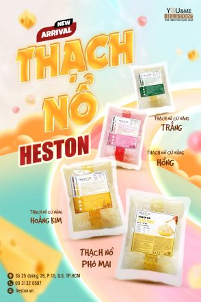 Hạt nổ củ năng hoàng kim Heston túi 500gram 3
