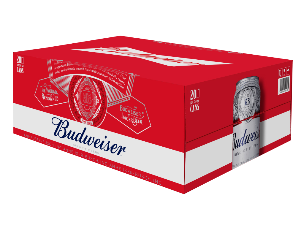 Thùng 20 lon Bia Budweiser 330ml