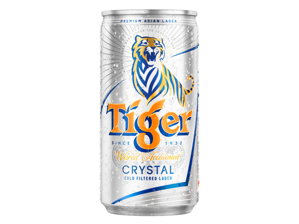 Thùng 24 lon Bia Tiger Bạc 250ml 2