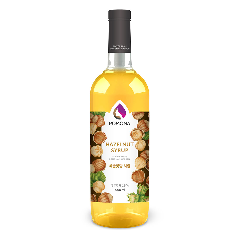 Siro Hạt Phỉ 1000ml - Pomona Hazelnut Syrup