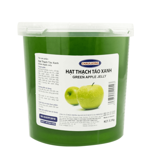 Hạt Thạch Châu Lương Táo Xanh 3.3kg