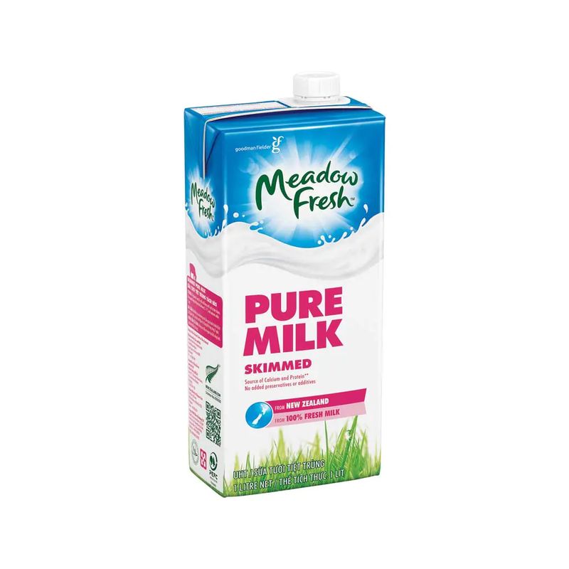 Sữa tiệt trùng Meadow Fresh không béo, 1 lít