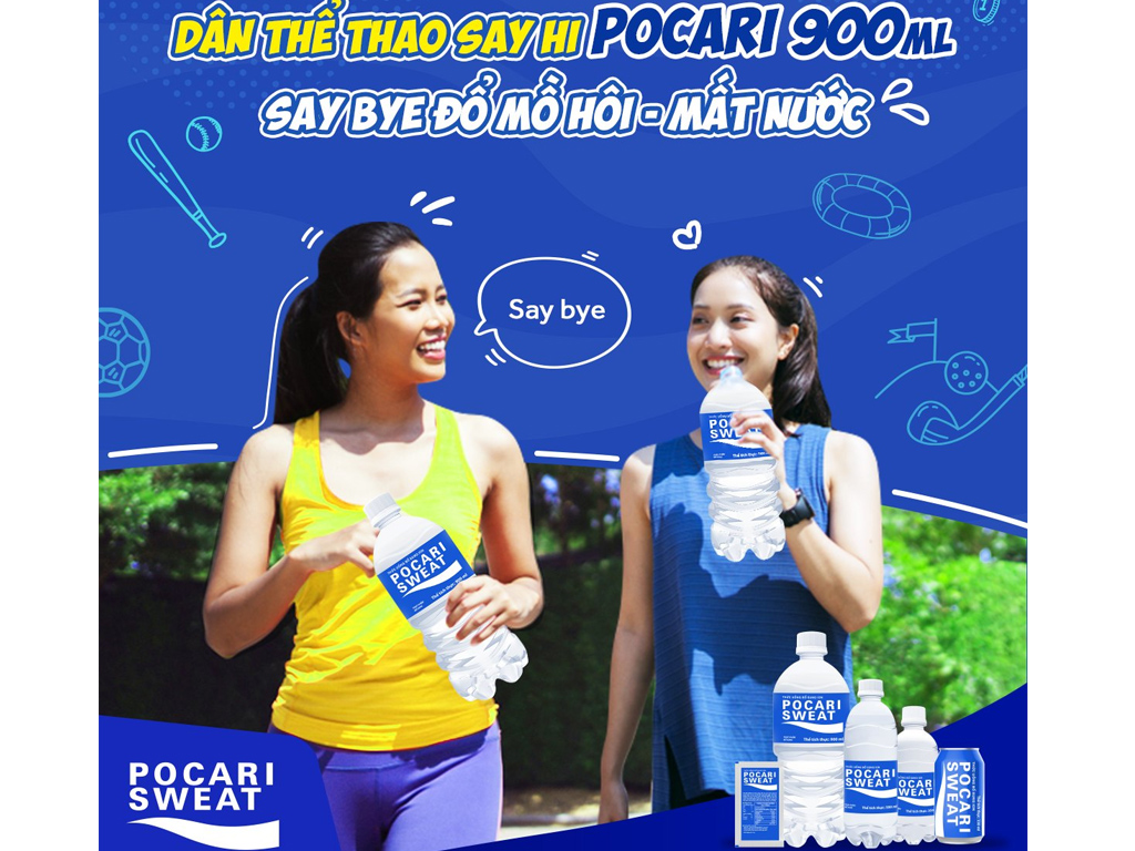 Thùng 15 chai nước khoáng i-on Pocari Sweat 900ml 3
