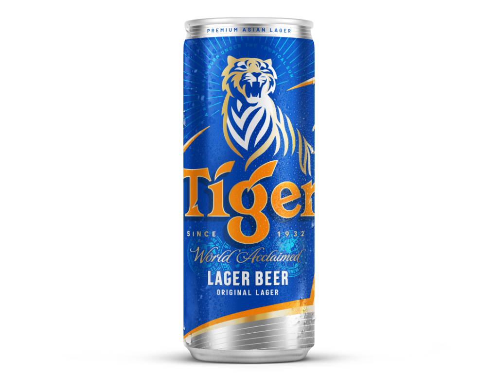 Thùng 24 lon Bia Tiger lon cao 330ml 2