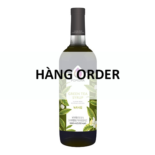 Siro Trà Xanh 1000ml - Pomona Green Tea Syrup