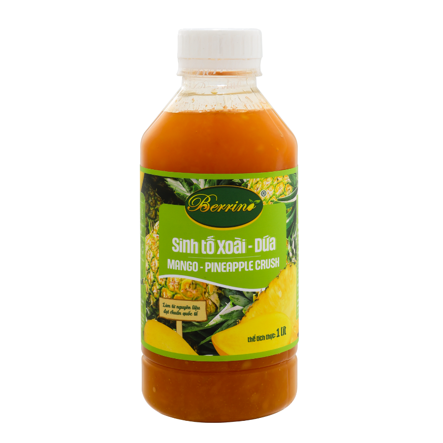 Mứt Sinh Tố Berrino Xoài Dứa 1000ml
