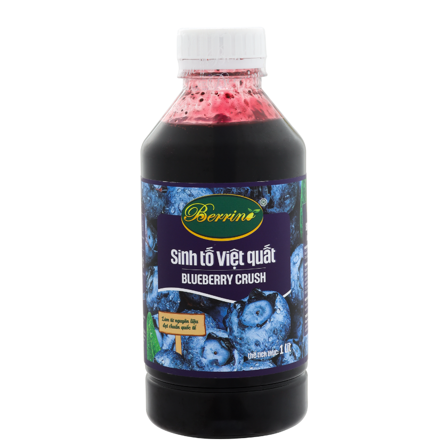 Mứt Sinh Tố Berrino Việt Quất 1000ml