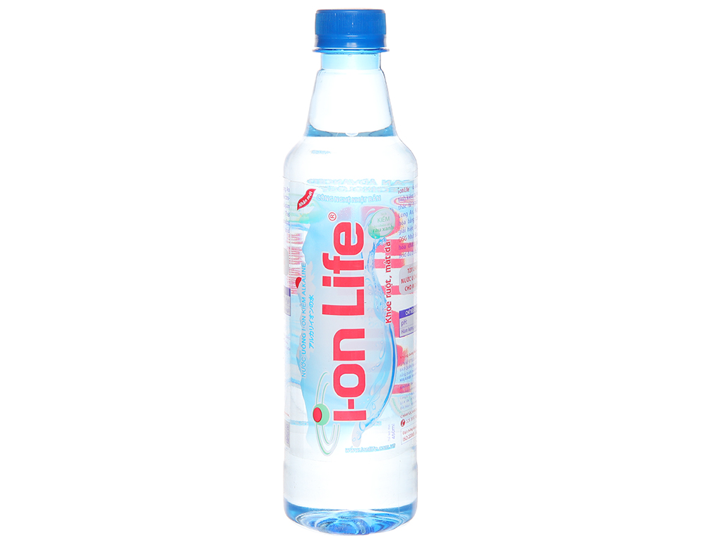 Thùng 24 chai nước uống i-on kiềm Akaline I-on Life 450ml 2