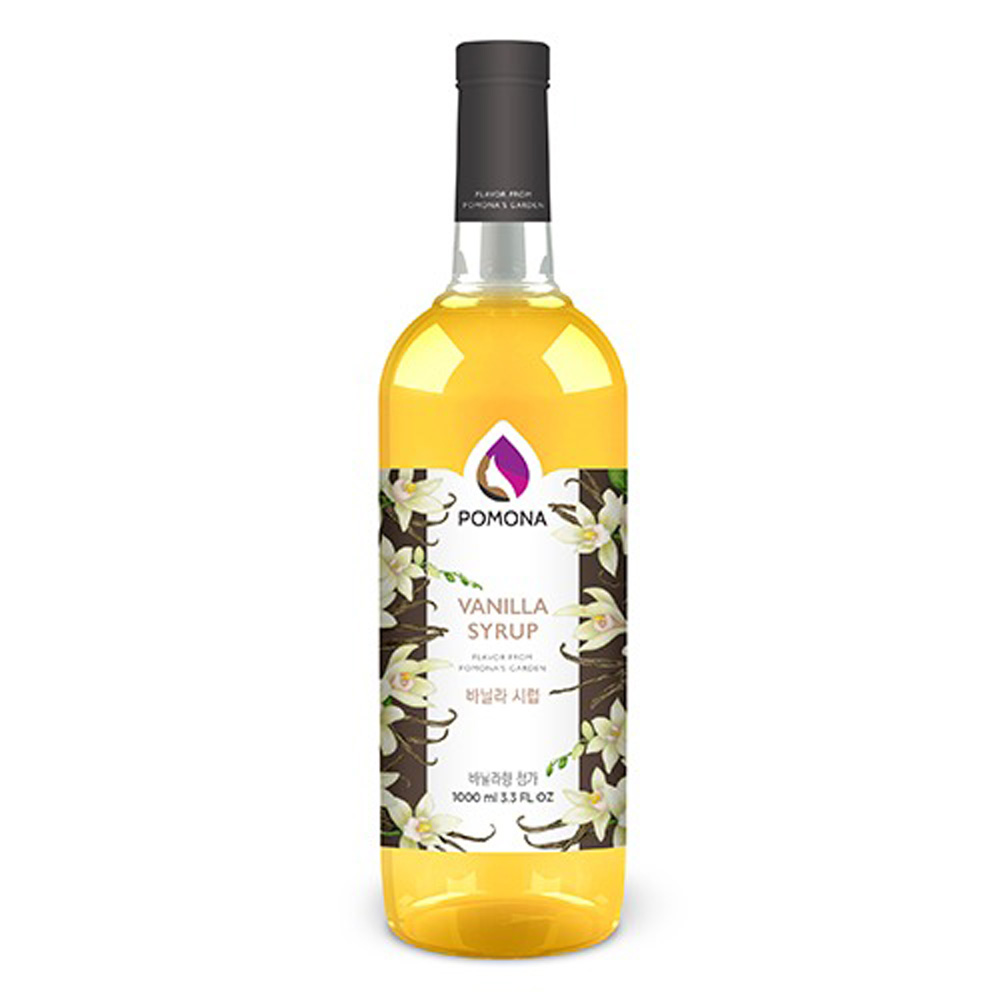 Siro Vani 1000ml - Pomona Vanilla Syrup