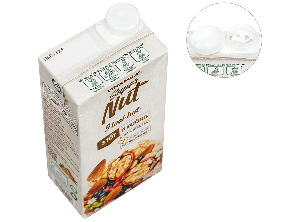Sữa 9 loại hạt Vinamilk Super Nut hộp 1 lít 4