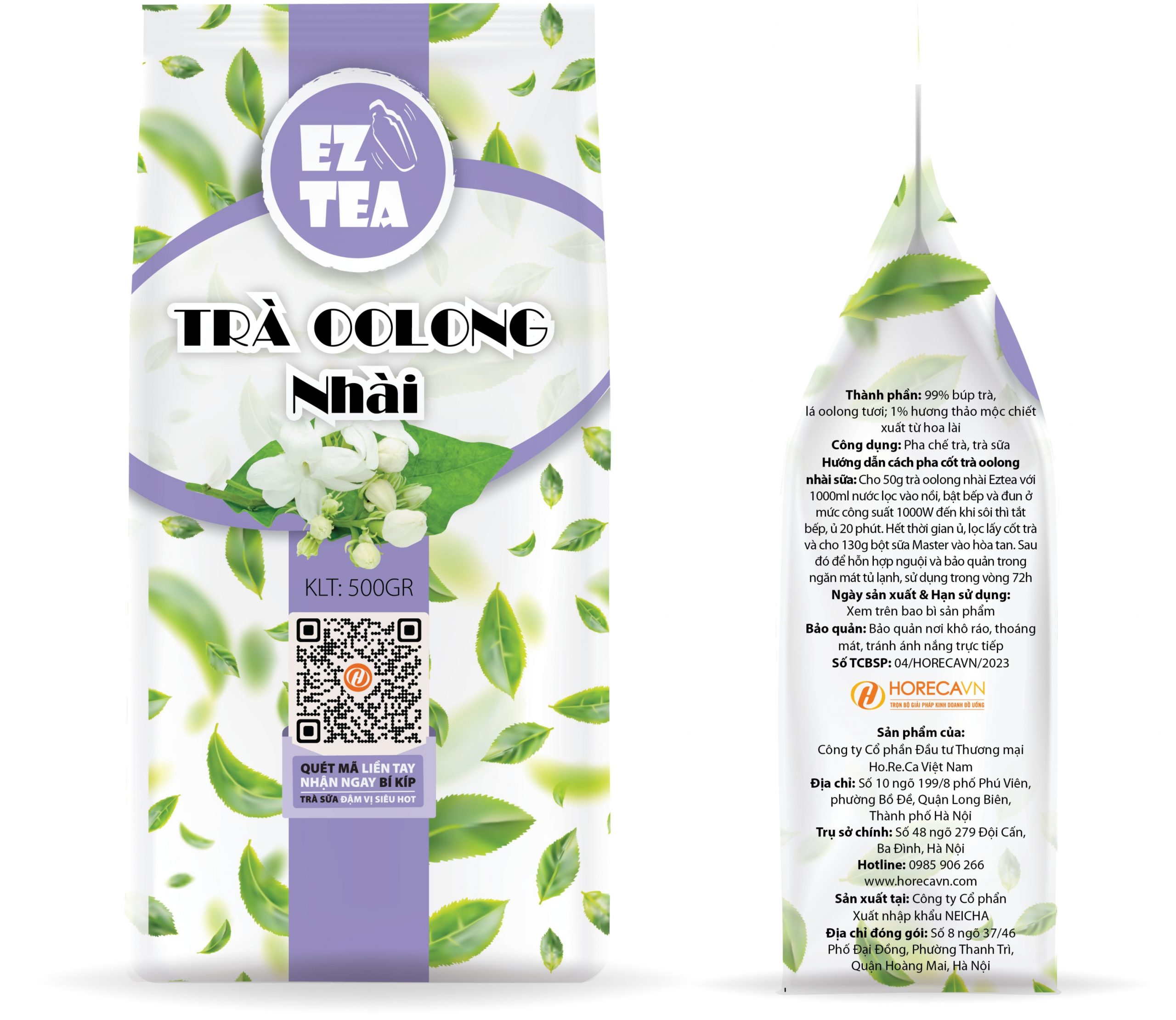 Trà Oolong Nhài EZTEA 500gr