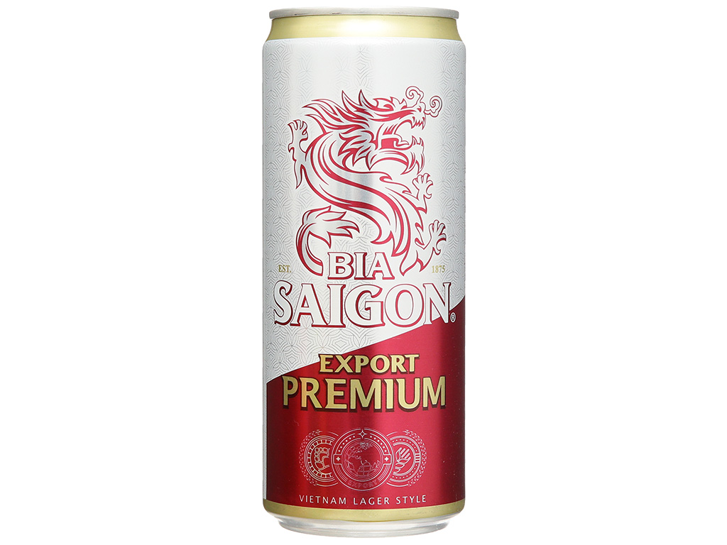 Thùng 24 lon bia Sài Gòn Export Premium 330ml 2