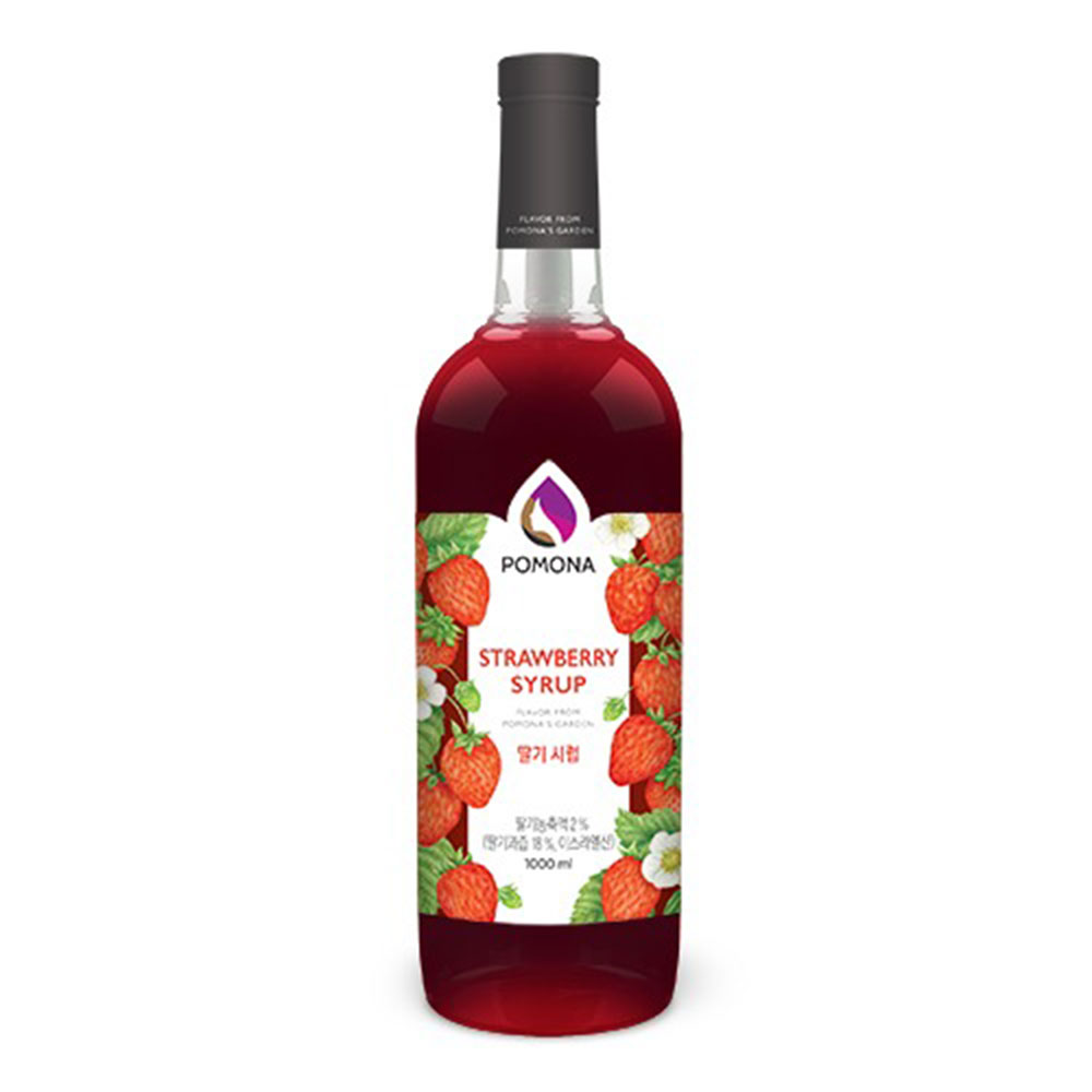 Siro Dâu Tây 1000ml - Pomona Strawberry Syrup