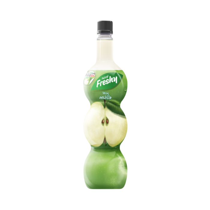 Freshy Apple Juice Concentrate Syrup 710ml - Siro Táo Xanh